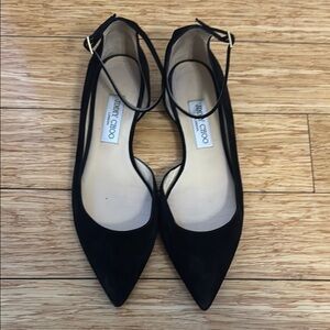 Jimmy Choo Women's Black D’Orsay Flats